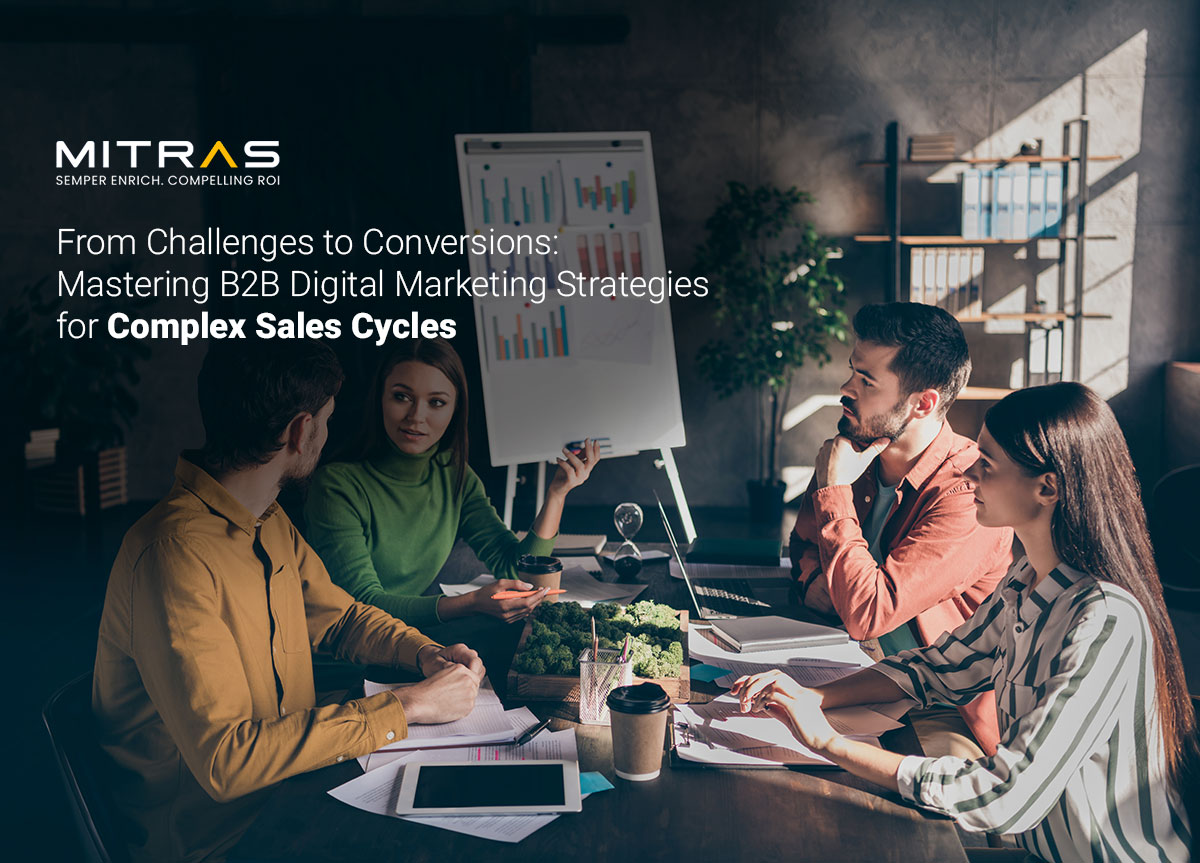 b2b digital marketing complex sales cycles